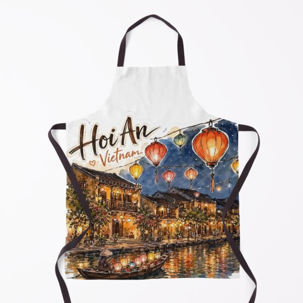 Item preview, Hoi An Vietnam Lantern Night Travel Sticker designed and sold by Modefissi.