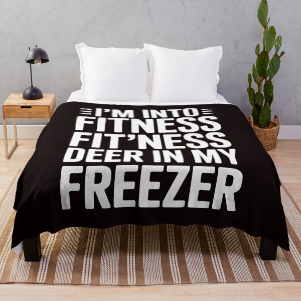 Item preview, Fitness Deer in My Freezer – I'm Into Fitness Funny Hunting Design for Deer Hunters designed and sold by Redgiant87x.
