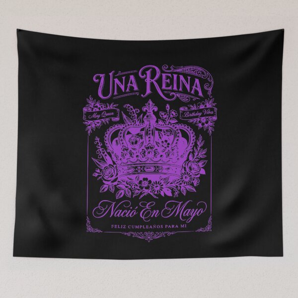 Item preview, Una Reina Nacio En Mayo Feliz Cumpleanos Birthday designed and sold by GCFULLA.