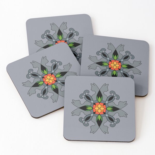 Item preview, Catflower pattern colored designed and sold by KN-Pictures.