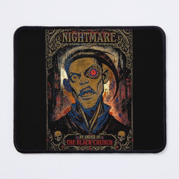 Item preview, The Black Church Decree - Gothic Poster designed and sold by Jani-art-world.