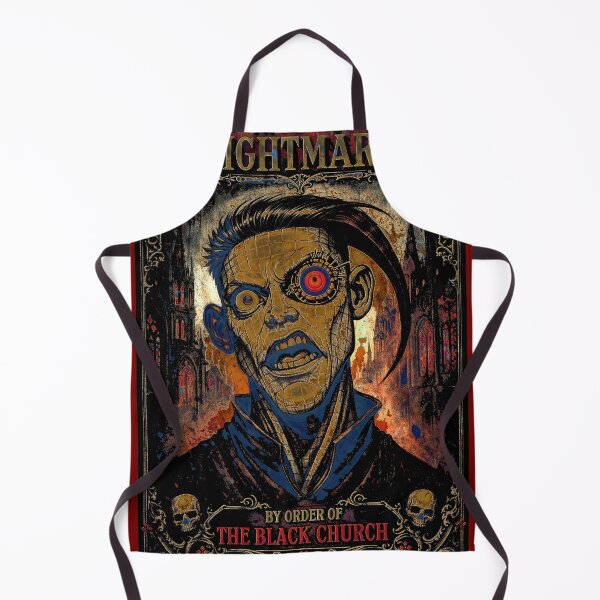Item preview, The Black Church Decree - Gothic Poster designed and sold by Jani-art-world.