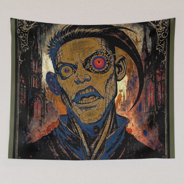 Item preview, The Black Church Decree - Gothic Poster designed and sold by B.J. ART.