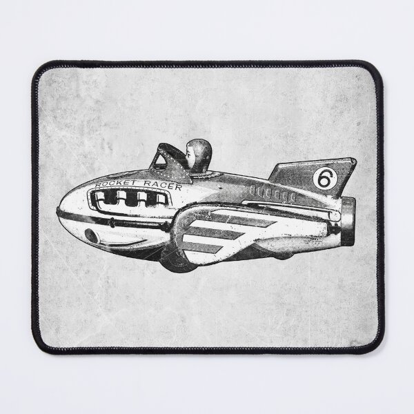 Item preview, Vintage Tin Rocket Racer Toy Atomic Age designed and sold by Ghoul Enterprises.