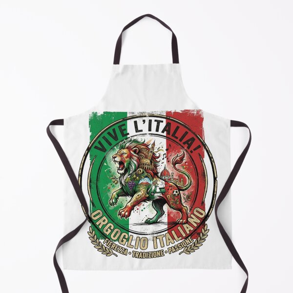 Item preview, Italian Pride Lion Vintage Flag Design designed and sold by RoyalDeluxGo.