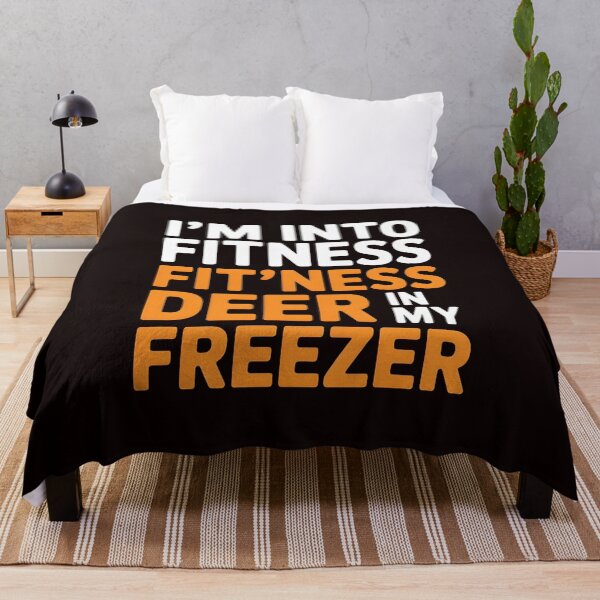 Item preview, Fitness Deer in My Freezer – Funny Deer Hunting Shirt Vintage Deer Hunting Style designed and sold by Redgiant87x.