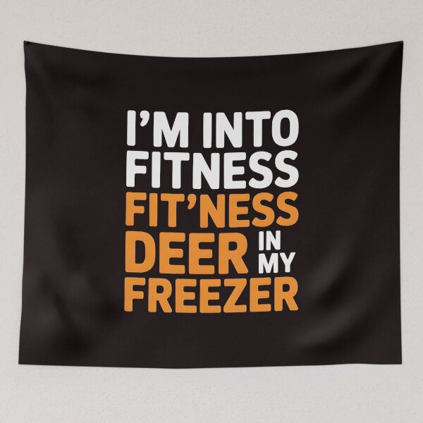 Item preview, Fitness Deer in My Freezer – Funny Deer Hunting Shirt Vintage Deer Hunting Style designed and sold by Redgiant87x.