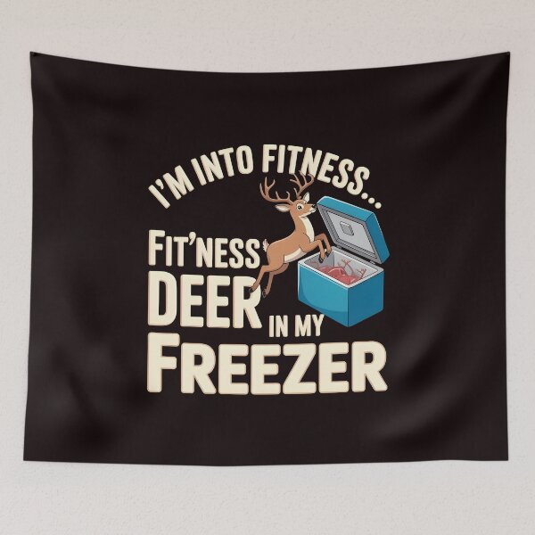 Item preview, Fitness Deer in My Freezer – Freezer Deer Hunting Funny Hunting Humor designed and sold by Redgiant87x.