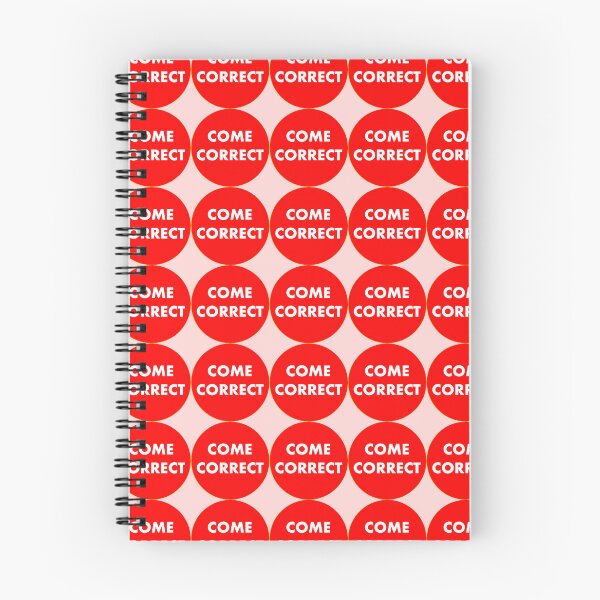 Item preview, COME CORRECT designed and sold by john ares.