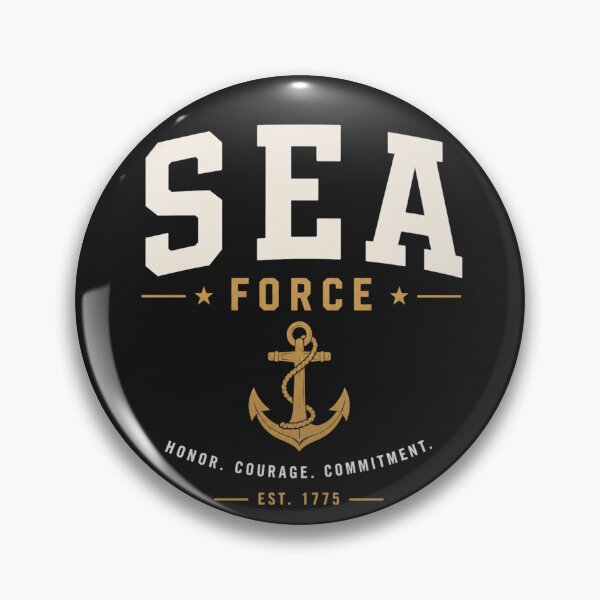 Artikelvorschau, Seestreitkräfte-Anker im Stil der Marine und des militärischen Erbes entworfen und verkauft von MWSailingClub.