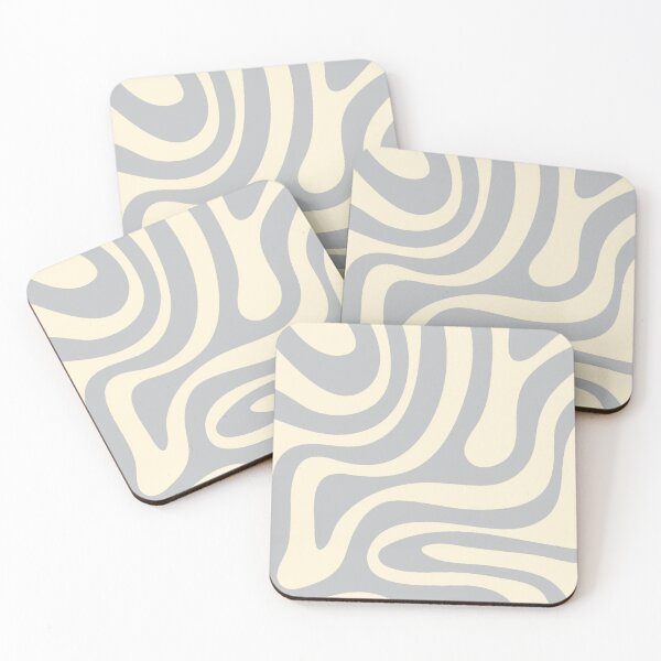 Item preview, Retro Abstract Creamy Wavy Pattern Design designed and sold by MOONE FLOWER.
