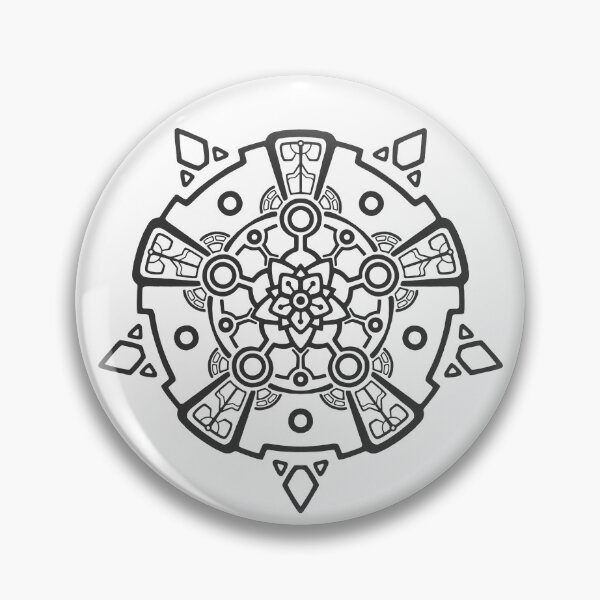 Item preview, Flower Pond Mandala (black) designed and sold by KN-Pictures.