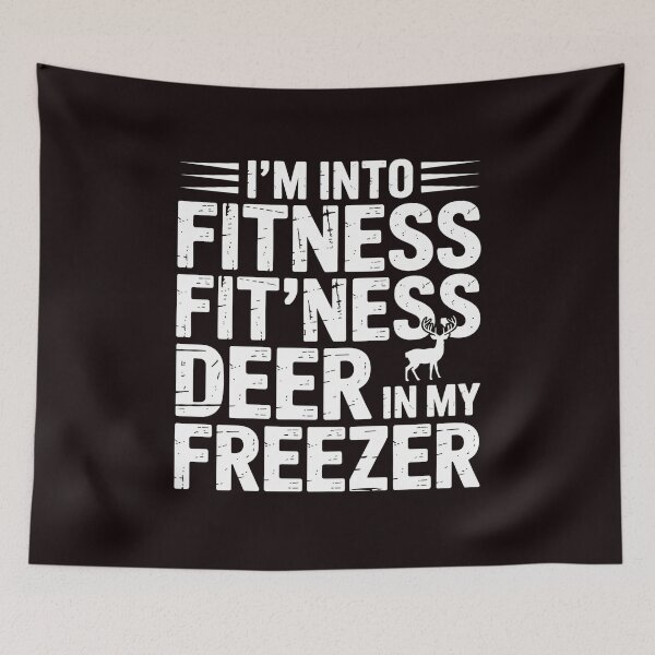 Item preview, Fitness Deer in My Freezer – Freezer Deer Hunting Funny Hunting Humor designed and sold by Redgiant87x.