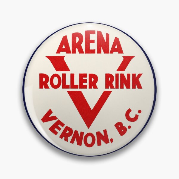 Item preview, Arena Roller Rink Vernon British Columbia Canada Roller Skating Rink Sticker Decal Label designed and sold by tislord.