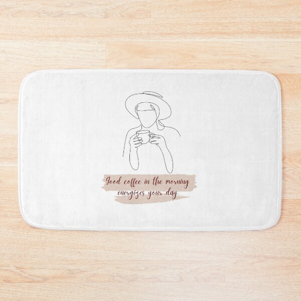 Item preview, Coffee Lover Design | Good Coffee Good Morning Quote designed and sold by gluxdesing.