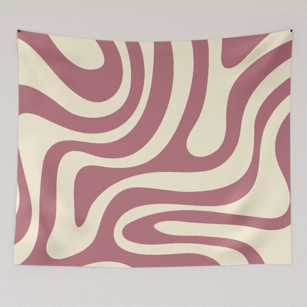 Item preview, Retro Abstract Creamy Wavy Pattern Design designed and sold by MOONE FLOWER.