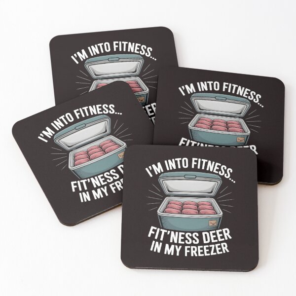Item preview, Fitness Deer in My Freezer – Funny Hunting Design Deer Hunting Jokes Apparel designed and sold by Redgiant87x.