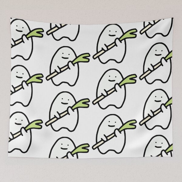 Item preview, Doodle Blob - Leek designed and sold by Qalam&Pixel.