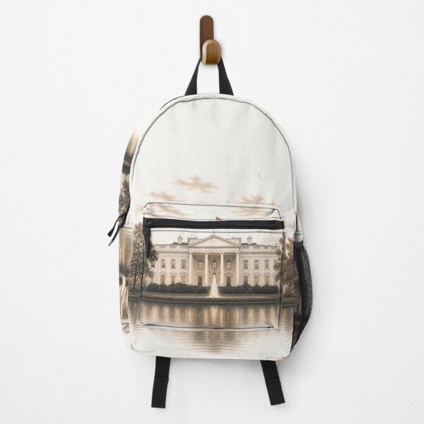Item preview, Modern Boho Washington: The White House Sunset designed and sold by Nova Graphix.
