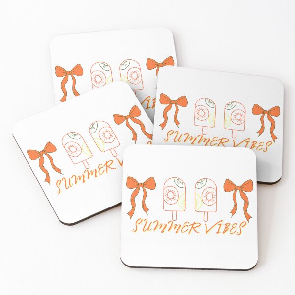 Item preview, Retro Summer Vibes Popsicles & Bows designed and sold by VibranPalette.