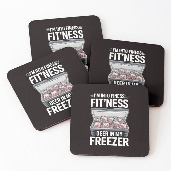 Item preview, Fitness Deer in My Freezer – Freezer Deer Hunting T-Shirt Funny Hunting Humor for Deer Hunters designed and sold by Redgiant87x.