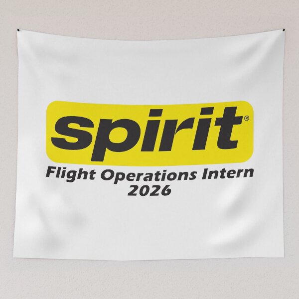 Item preview, Spirit Airlines Flight Operations Intern designed and sold by dopeshed.