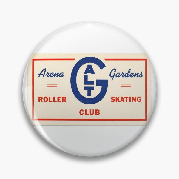 Item preview, Galt Arena Gardens Ontario Canada Roller Skating Rink Sticker Decal Label designed and sold by tislord.