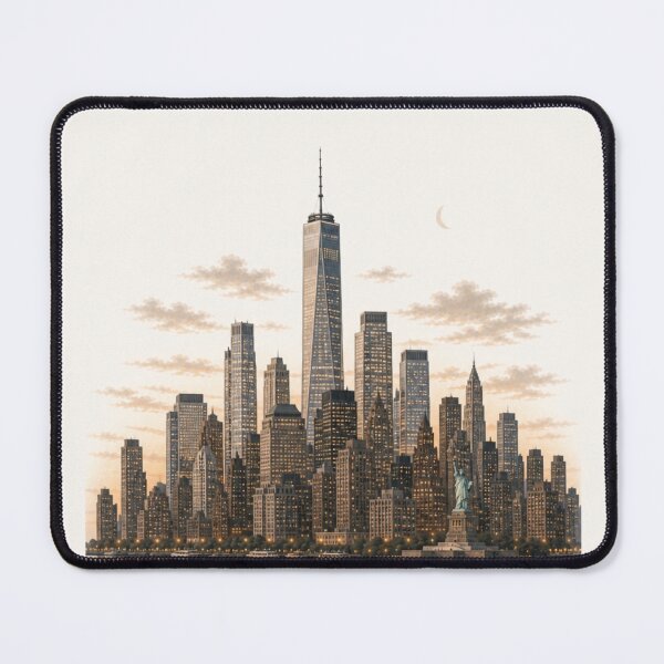 Item preview, Modern Boho New York: Manhattan Sunset Glow designed and sold by Nova Graphix.