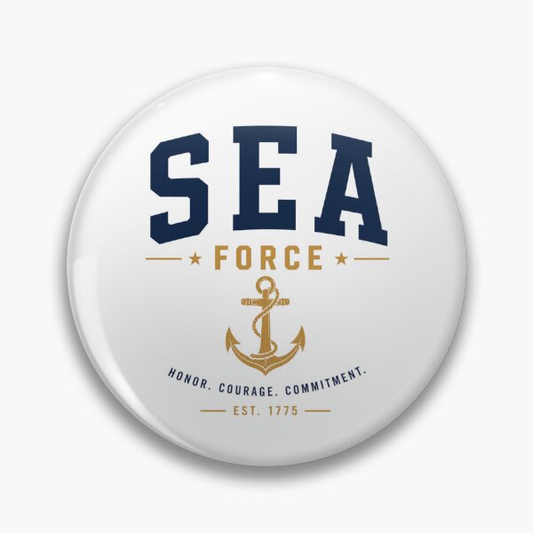 Item preview, Sea Force Anchor Nautical Minimalist Design designed and sold by MWSailingClub.