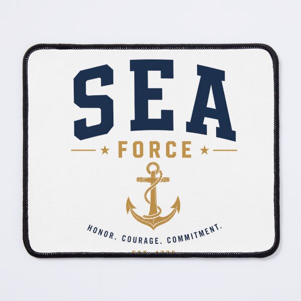 Item preview, Sea Force Anchor Nautical Minimalist Design designed and sold by MWSailingClub.
