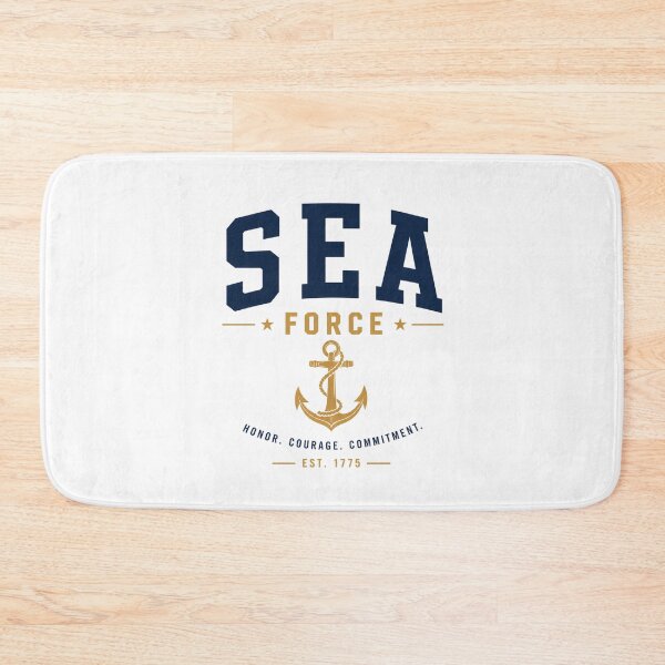 Item preview, Sea Force Anchor Nautical Minimalist Design designed and sold by MWSailingClub.