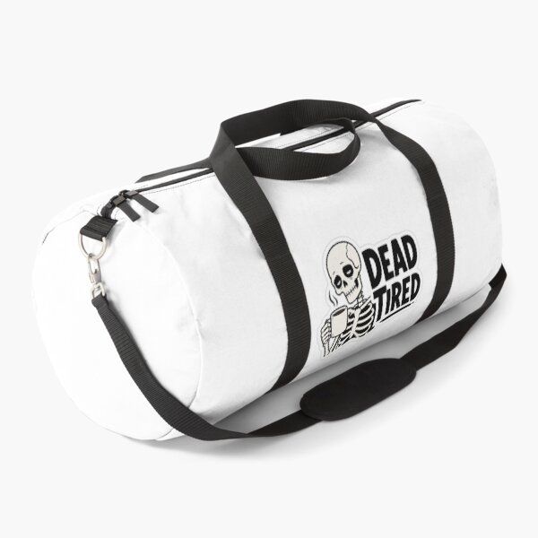 Item preview, Dead Tired Skeleton Coffee – Funny Dark Humor Skull Design designed and sold by SkeletonMood.