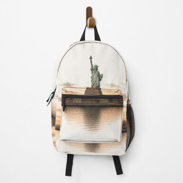 Item preview, Modern Boho New York: Statue of Liberty Sunset designed and sold by Nova Graphix.