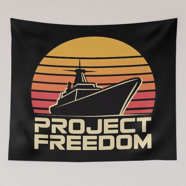 Item preview, Project Freedom – Retro Sunset Warship designed and sold by Majnon8bp.