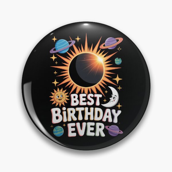 Item preview, Best Birthday Cosmic solar eclipse designed and sold by jkrphoto.