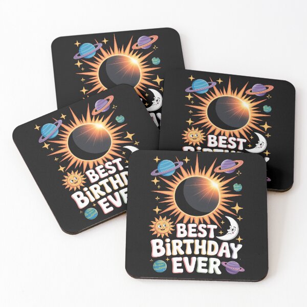 Item preview, Best Birthday Cosmic solar eclipse designed and sold by jkrphoto.