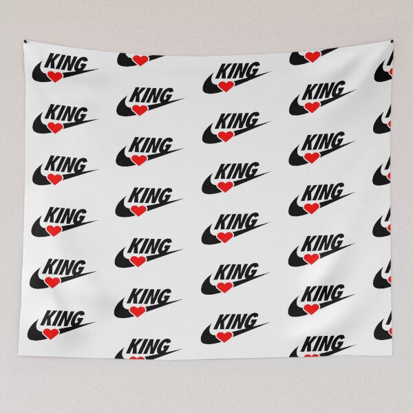Item preview, King Heart Swoosh Style Graphic Bold Streetwear Love Design designed and sold by SeriouslyArtistical.