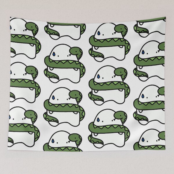 Item preview, Doodle Blob - Snek designed and sold by Qalam&Pixel.