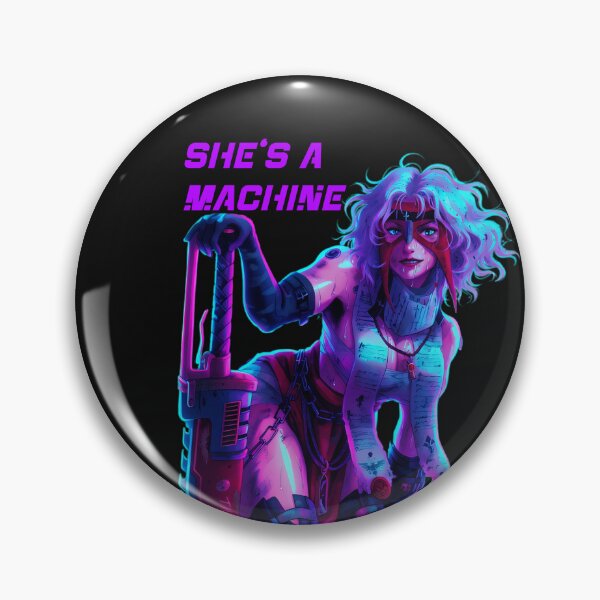 Item preview, She's a Machine designed and sold by Bolter & Lace.