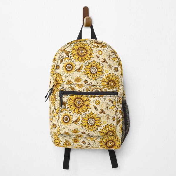 Item preview, Cream and Gold Dahlia Repeat designed and sold by Apex Designs.