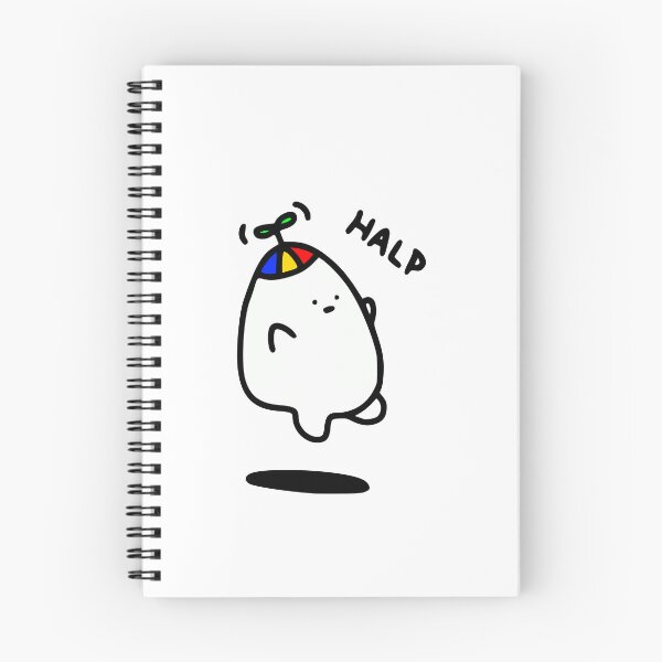 Item preview, Doodle Blob - Halp designed and sold by Qalam&Pixel.