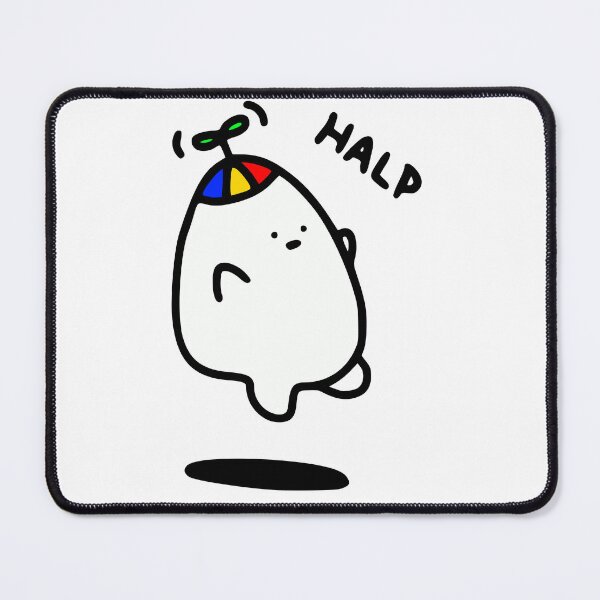 Item preview, Doodle Blob - Halp designed and sold by Qalam&Pixel.