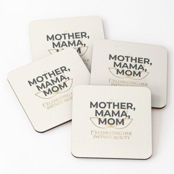 Item preview, Infinite Beauty - Modern Motherhood Gold & Black Typography designed and sold by Nova Graphix.