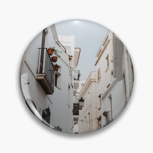 Item preview, alley in Sitges, Spain designed and sold by LindsayVTravels.