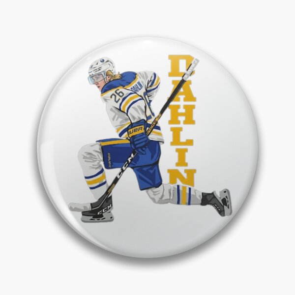 Item preview, Rasmus Dahlin #26 - Buffalo Hockey - Elite Defenseman Retro Art designed and sold by Thogan0416.
