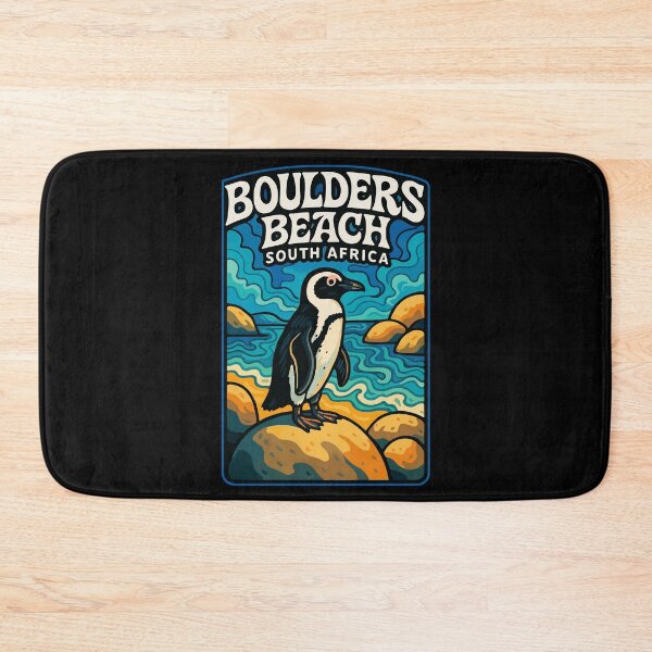 Item preview, Boulders Beach South Africa Trippy Travel designed and sold by TomFrontierArt.
