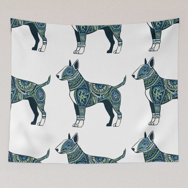 Item preview, Boho Bull terrier designed and sold by MendaciousMina.