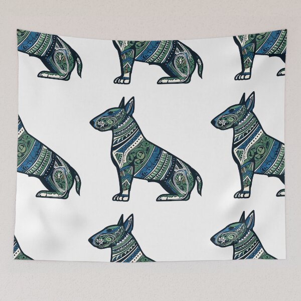 Item preview, Boho Bull terrier designed and sold by MendaciousMina.
