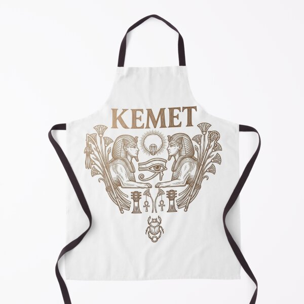 Item preview, Kemet Ancient Egypt Design | Eye of Horus & Ankh Symbols | Minimal Egyptian Aesthetic Art designed and sold by Queen Cleopatra.