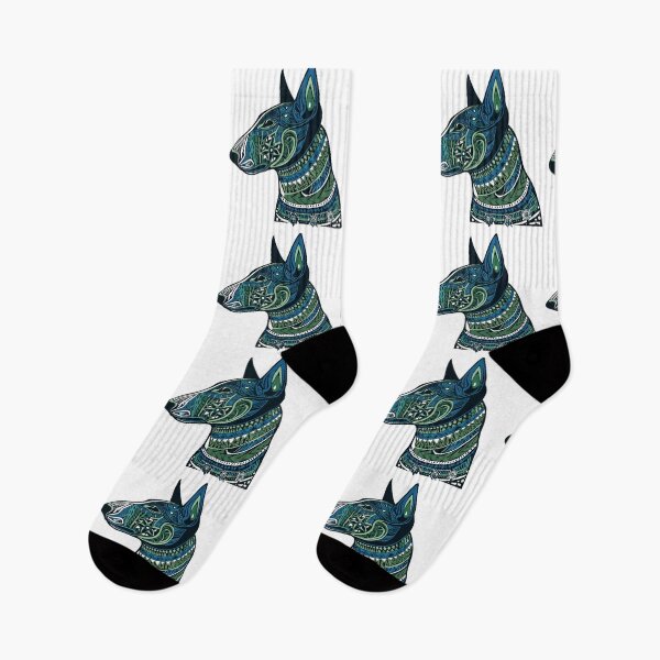 Item preview, Boho Bull terrier designed and sold by MendaciousMina.